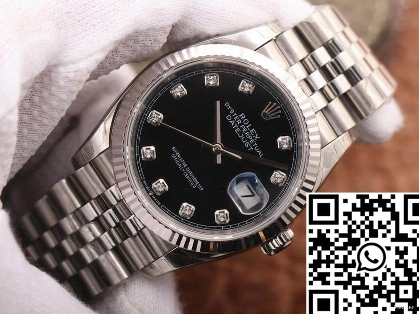 M126234-0027 Diamond-set Factory Rolex EW Dial Datejust 0316